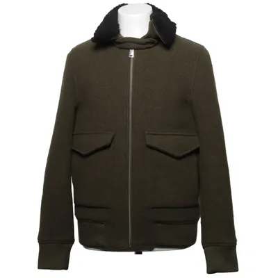 Jakke (Planchett Bomber Jacket) fra Les Deux Polyester, Uld