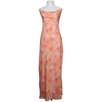 Maxi dress (Orange, Multicolored) from Adoore Elastane, Polyester