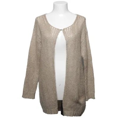 Cardigan (Beige) de Not Shy Acrylique, Fibre métallique, Mohair, Polyamide