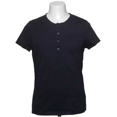 Henley shirt (Blauw) van David Naman