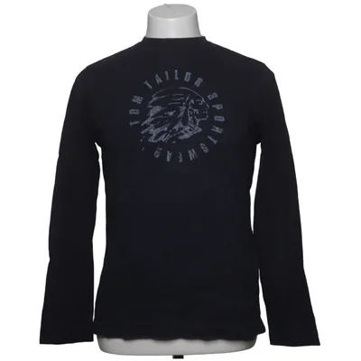 Lange mouwen shirt (Blauw) van Tom Tailor Katoen