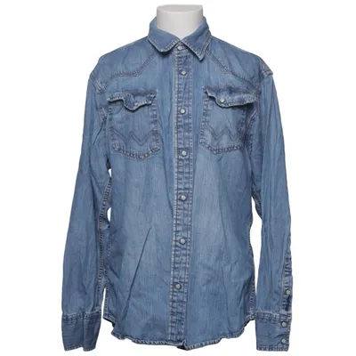 Denim shirt (Blue) from Wrangler Cotton