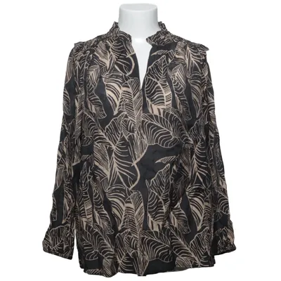 Blus (CARBETSEY L/S FRILL TOP) från ONLY Carmakoma Polyamid, Viskos