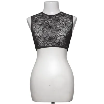 Crop top (Svart) från Noo Elastan, Polyamid
