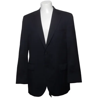 Blazer (Blauw) van Bäumler Viscose, Wol