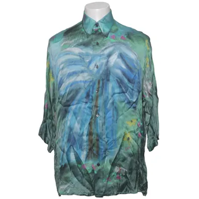 Korte mouwen shirt (Groen, Blauw, Meerkleurig) van Acne Studios Viscose