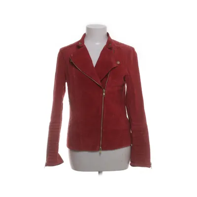 Bikerjack (Rood) van Dry Lake Polyester, Leer