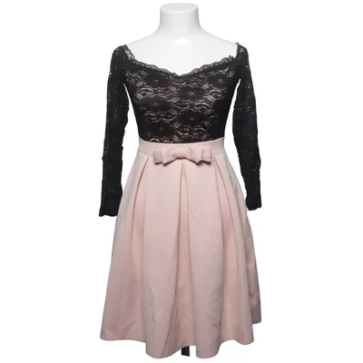 Cocktailklänning (Svart, Beige) från Gossip Elastan, Polyester
