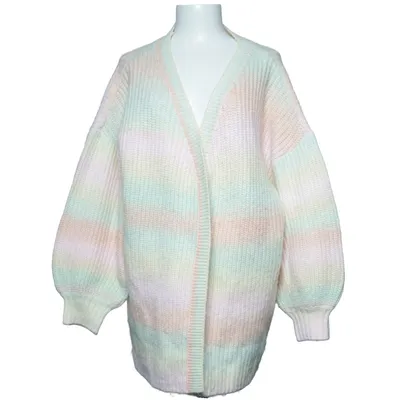 Cardigan (Pink, Yellow, Green) from Bonprix Acrylic, Polyamide, Polyester, Wool