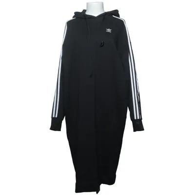 Capuchon jurk (Zwart, Wit) van Adidas Originals Katoen, Elastaan