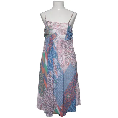 Kleid (Blau, Mehrfarbig) von Object Acetat, Polyester