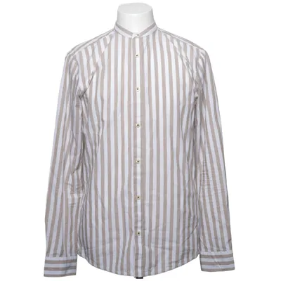 Chemise (ONSMATTHEW LS STRIPE MANDARINE SHIRT) de Only & Sons Coton