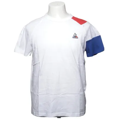T-shirt (Blanc, Rouge, Bleu) de Le Coq Sportif Coton