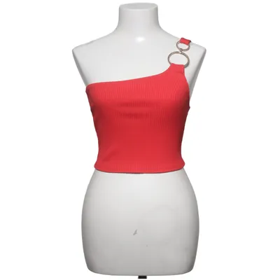 Crop top (Red) from Topshop Elastane, Polyester