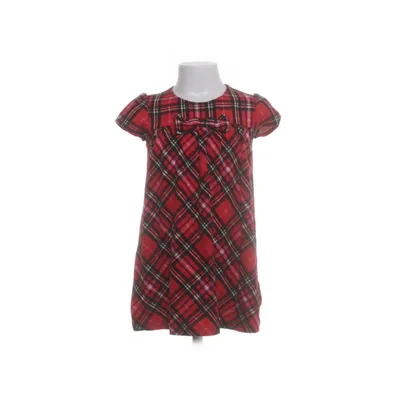 Klänning (Röd, Flerfärgad) från Kids by Lindex Elastan, Polyester, Viskos