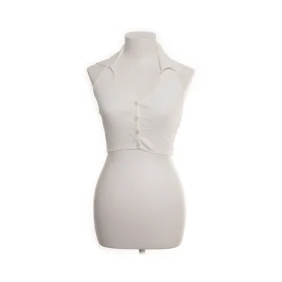 Crop top (Vit) från Dilvin Knit Polyamid, Viskos