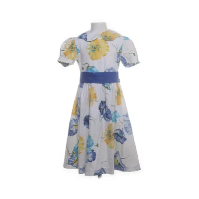 Jurk (Wit, Blauw, Geel, Meerkleurig) van Printemps Katoen
