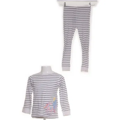 Pyjamas (Vit, Svart) från Kiki & Koko Bomull