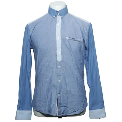 Button down shirt (Blue, Multicolored) from Selected Jeans Cotton