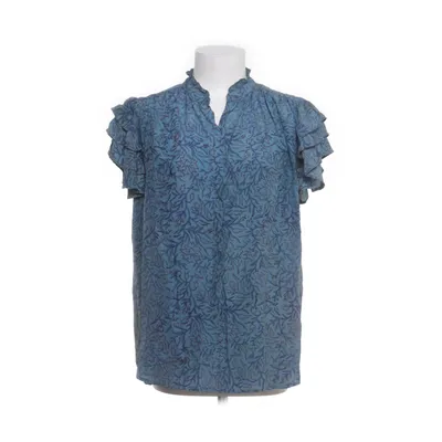 Top (Blue, Multicolored) from Cofur Silk
