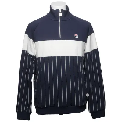 Sweatshirt (Blauw, Wit) van Fila Katoen, Polyester