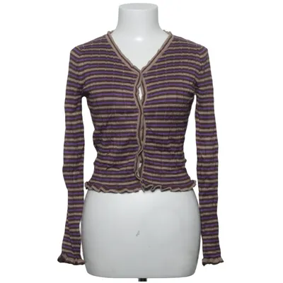 Cardigan (Lila, Bruin) van Pure Friday Polyamide, Viscose