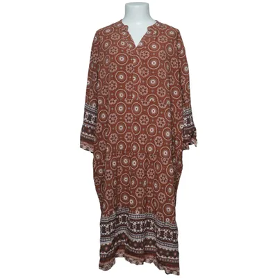 Robe (Marron, Blanc, Bleu) de Thea Viscose