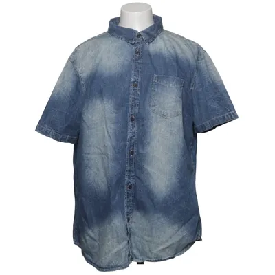 Korte mouwen shirt (Blauw) van Jean Pascale Katoen