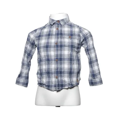 Chemise en flanelle (Bleu, Blanc) de Zara BabyBoy Coton