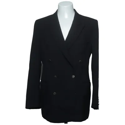 Blazer (Zwart) van Pierre Cardin Wol