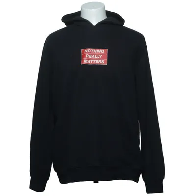 Sweat à capuche (Noir) de Win Win Coton, Polyester