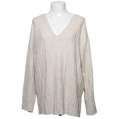Sweater (VIMIRAZ L/S REV V-NECK KNIT PULLOVER/BF) from VILA Clothes Acrylic, Recycled polyester