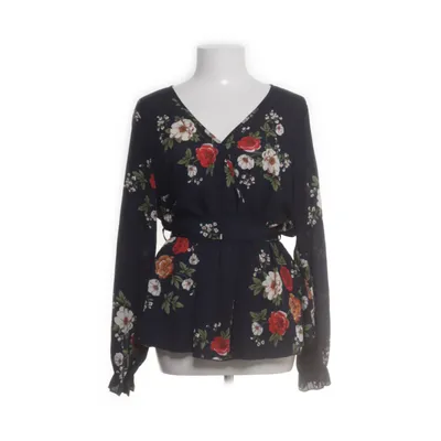 Omlottblus (Svart, Röd, Vit) från Shein Curve Polyester