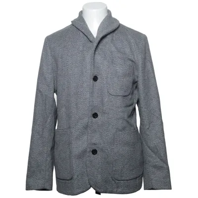 Manteau (Gris) de Nikolaj d’Étoiles Acrylique, Polyamide, Polyester, Laine