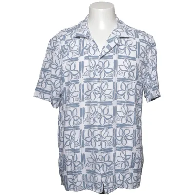 Short sleeve shirt (Blue, White) from East West Viscose