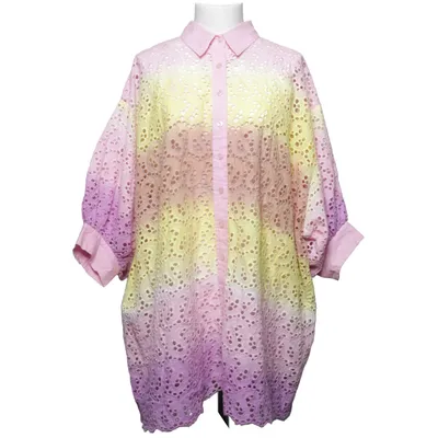 Robe chemise (Rose, Jaune, Violet, Multicolore) de Sundress Coton