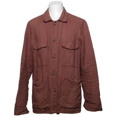 Overshirt (Brown) from A Day's March Linen