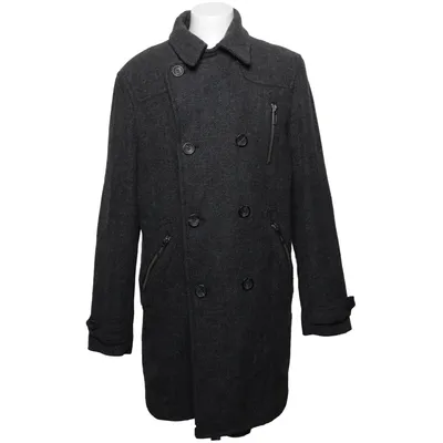 Sømandsjakke (Grå, Sort) fra Angelo Litrico Polyester, Viscose, Uld