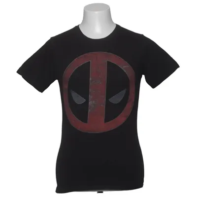 T-shirt (Sort, Rød) fra Marvel Bomuld