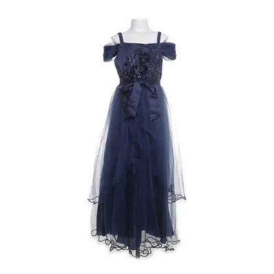 Avondjurk (Blauw) van Ai Meng Baby Polyester, Viscose
