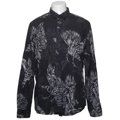 Chemise (Noir, Blanc) de Twisted Tailor Coton