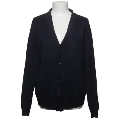 Strickjacke (Blau) von Avenue Foch Acryl, Baumwolle