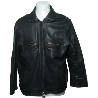 Leather jacket (Black)