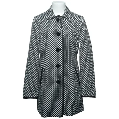 Manteau (Noir, Blanc) de Frandsen Coton, Polyester