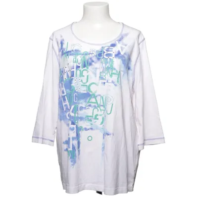 Haut (Blanc, Bleu, Vert) de Gina Laura Collection Coton, Élasthane