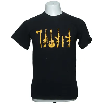 T-shirt (Svart) från Gildan Bomull
