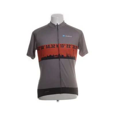 Wielershirt (Grijs, Zwart, Oranje) van Owayo