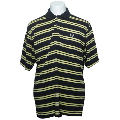 Polo shirt (Blue, Yellow) from Fred Perry Cotton