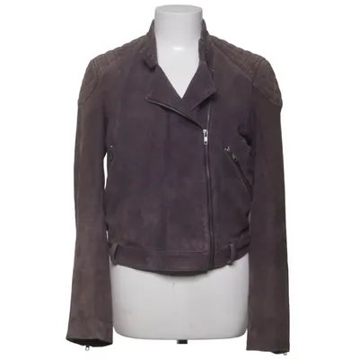 Bikerjack (Grijs) van Fay Polyester, Viscose