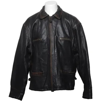 Läderjacka (Svart) från Scarlett Skinn